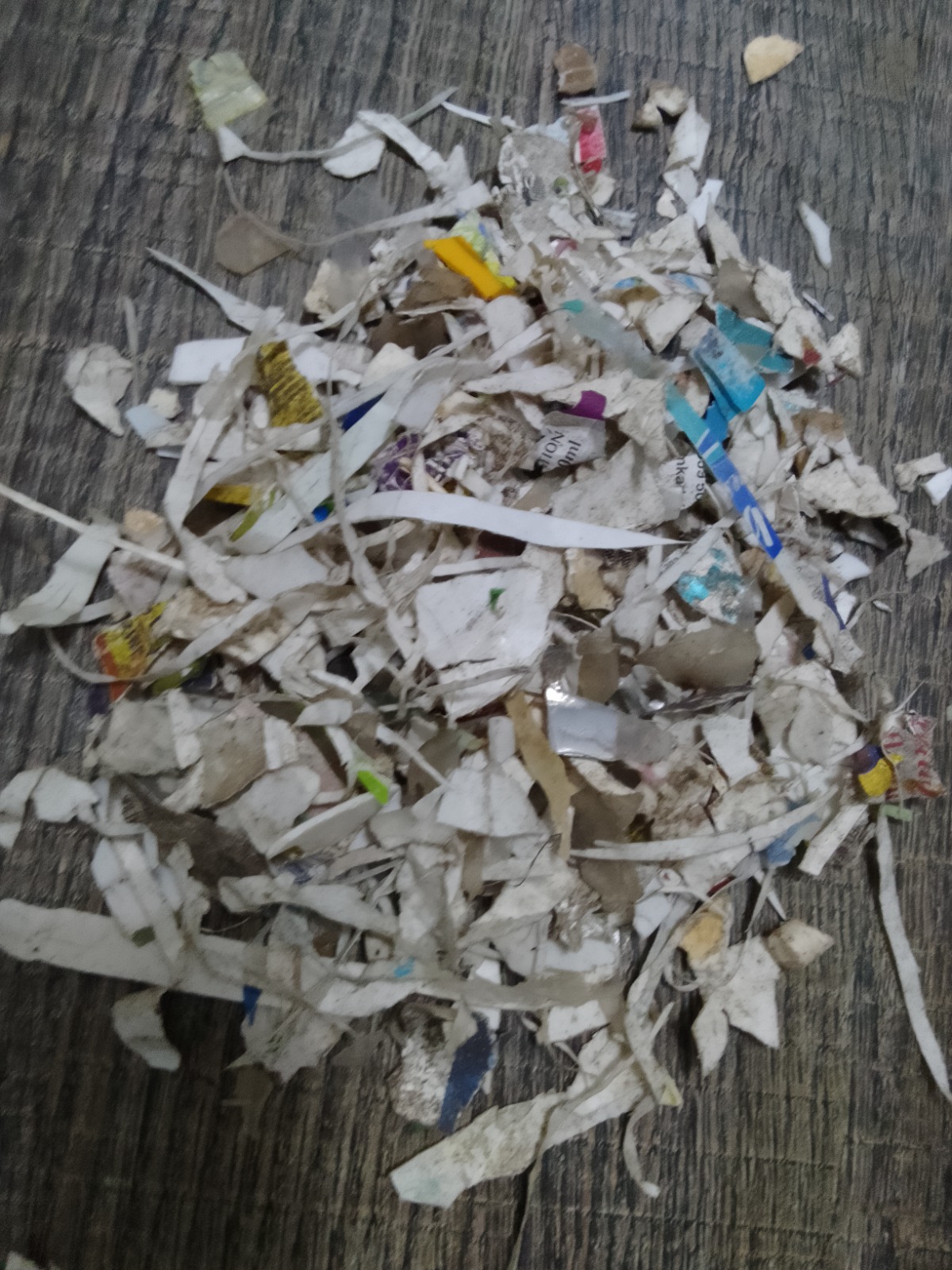 10. Crushed PP White flakes