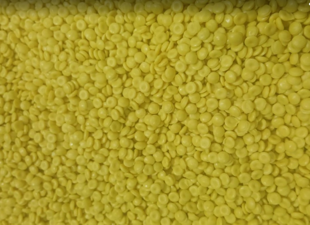 19. HDPE Yellow Pellets